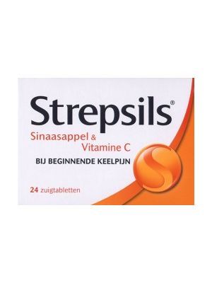 Strepsils Orange u Vitamin C 36 Lutschtabletten