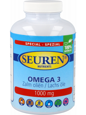 Seuren Nutrients Oméga 3 1000 mg 200 gélules