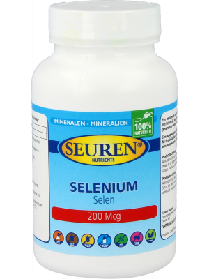 Seuren Nutrients Selenium 200 mcg 200 Tabletten