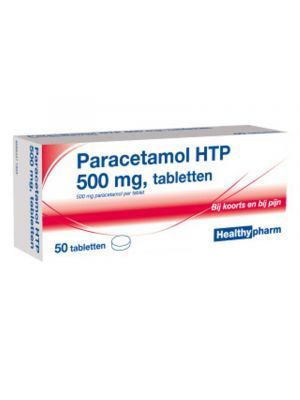 Healthypharm Paracetamol HTP 500mg 50 Tabletten